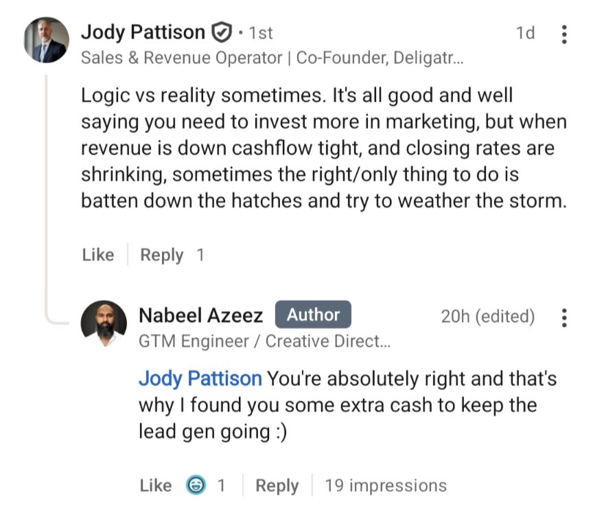 jody pattison comment